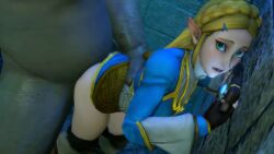 Princess Zelda The Legend of Zelda Rule 34 – Monster Animation 4K