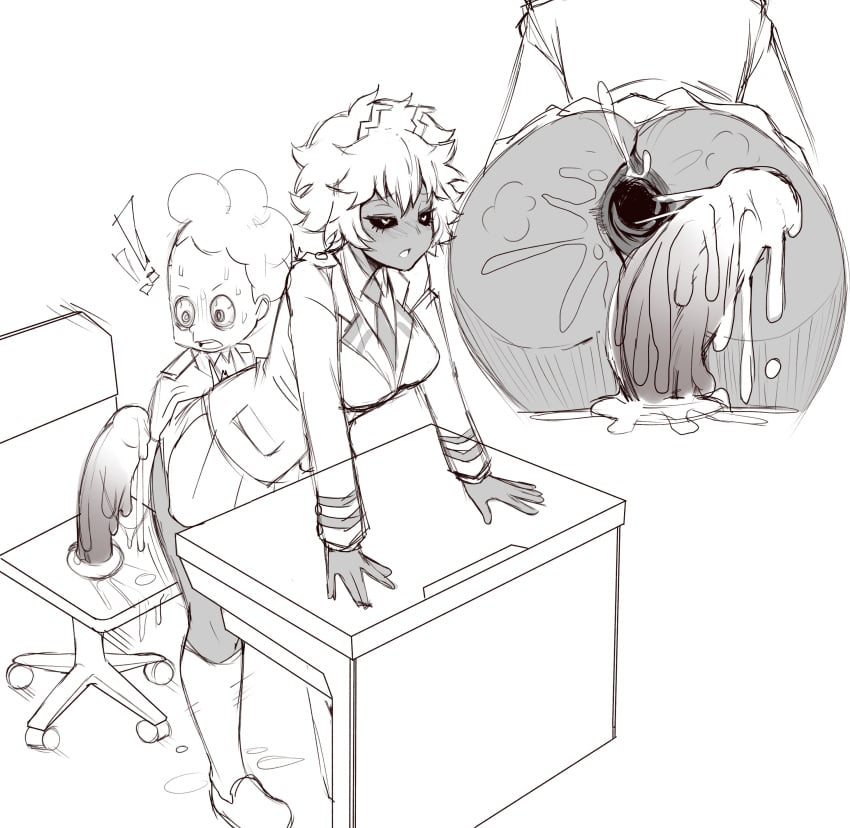 Mina Ashido & Minoru Mineta (My Hero Academia) Rule 34