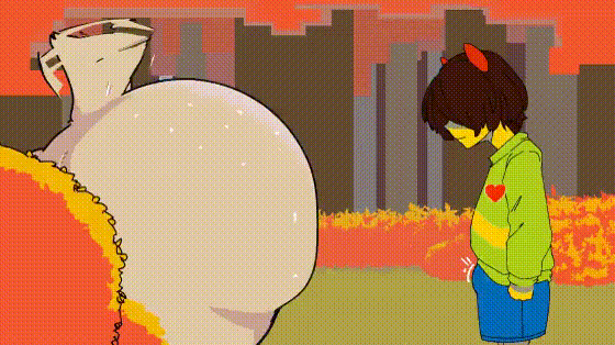 Kris & Dess Holiday Deltarune Rule 34 GIF – Big Ass Hentai