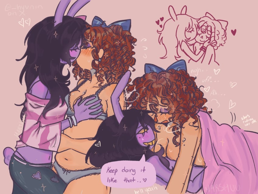 Female Jax & Jax (Glitch Productions) Rule 34 – Black Hair