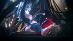 Black Cat & Black Cat (Marvel) Rule 34 Video – Blowjob