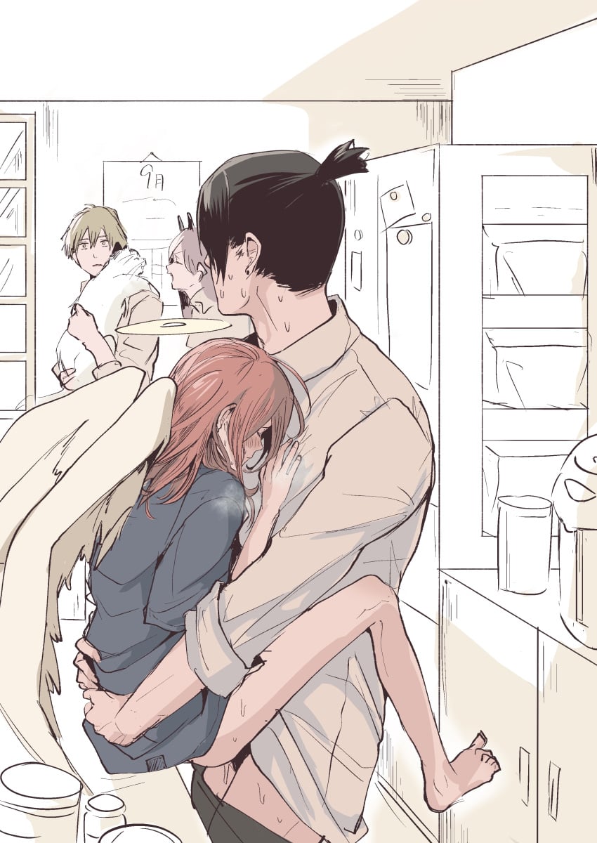 Angel Devil & Denji (Chainsaw Man) Rule 34 – Accident