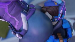 Cadet Oxton & Sombra (Blizzard Entertainment) Rule 34 Video
