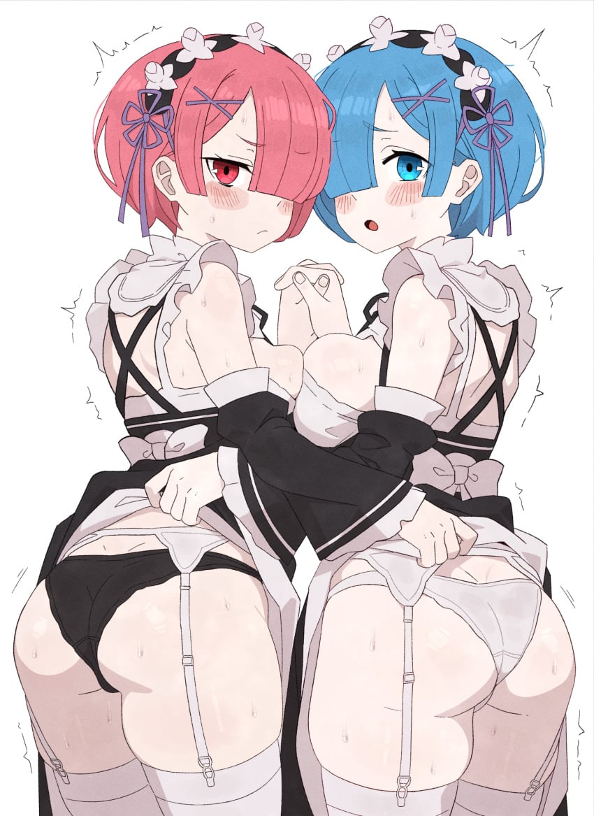 Ram & Rem (Re:zero Kara Hajimeru Isekai Seikatsu) Rule 34