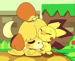Isabelle & Pichu (Animal Crossing) Rule 34 Video