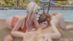 Angela Ziegler & Lena Oxton (Blizzard Entertainment) Rule 34 Video