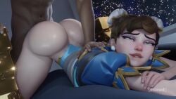 Chun-li & Chun-li Juno (Overwatch) Rule 34 Video