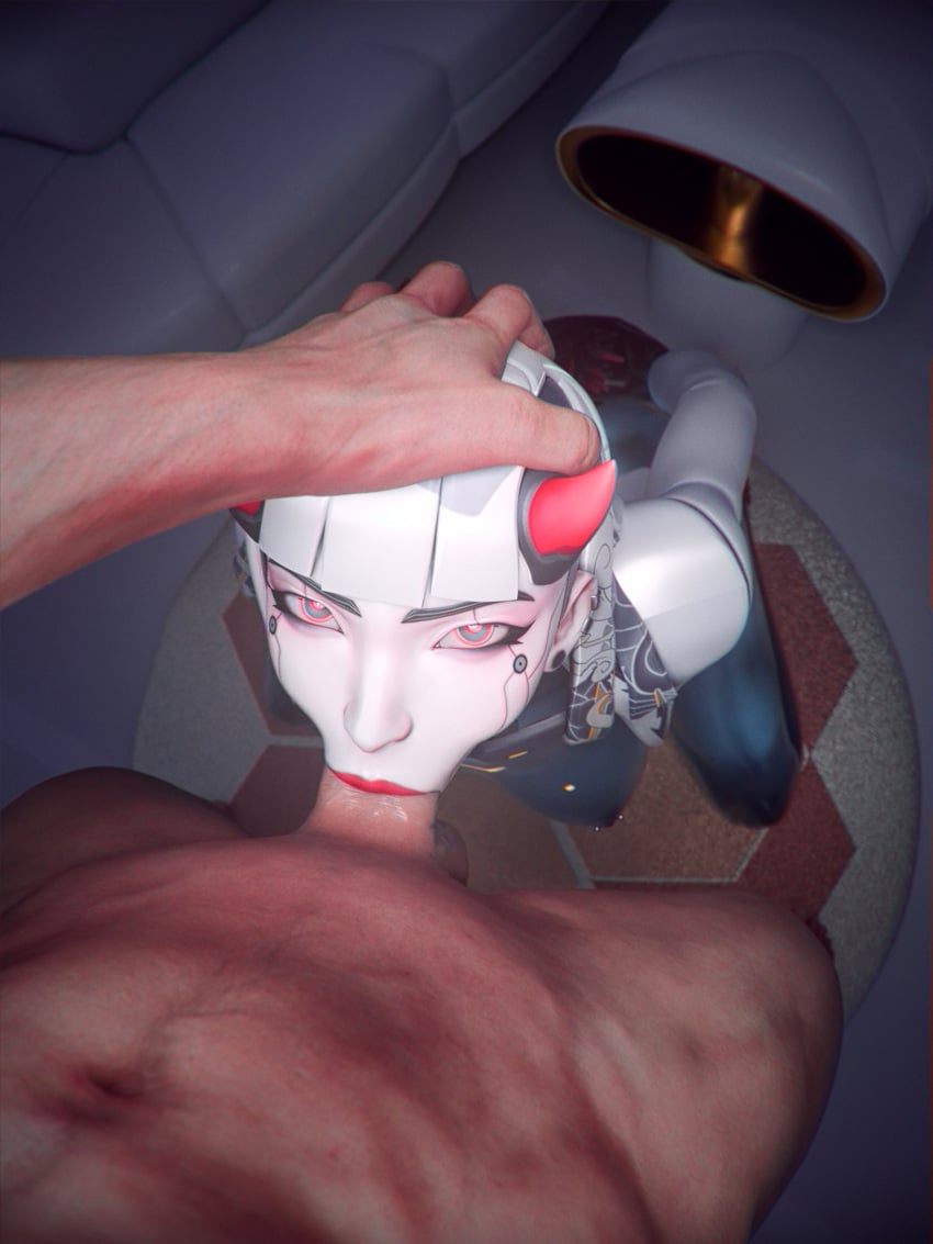Shion (Overwatch) Rule 34 – Blowjob