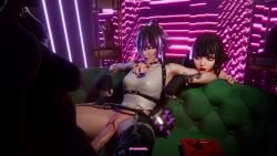 Morgan Myst Fortnite Rule 34 – Threesome 3D Animation