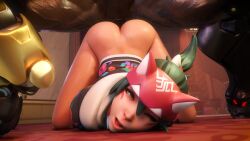 Akande Ogundimu & Athleisure Kiriko (Overwatch) Rule 34 Video