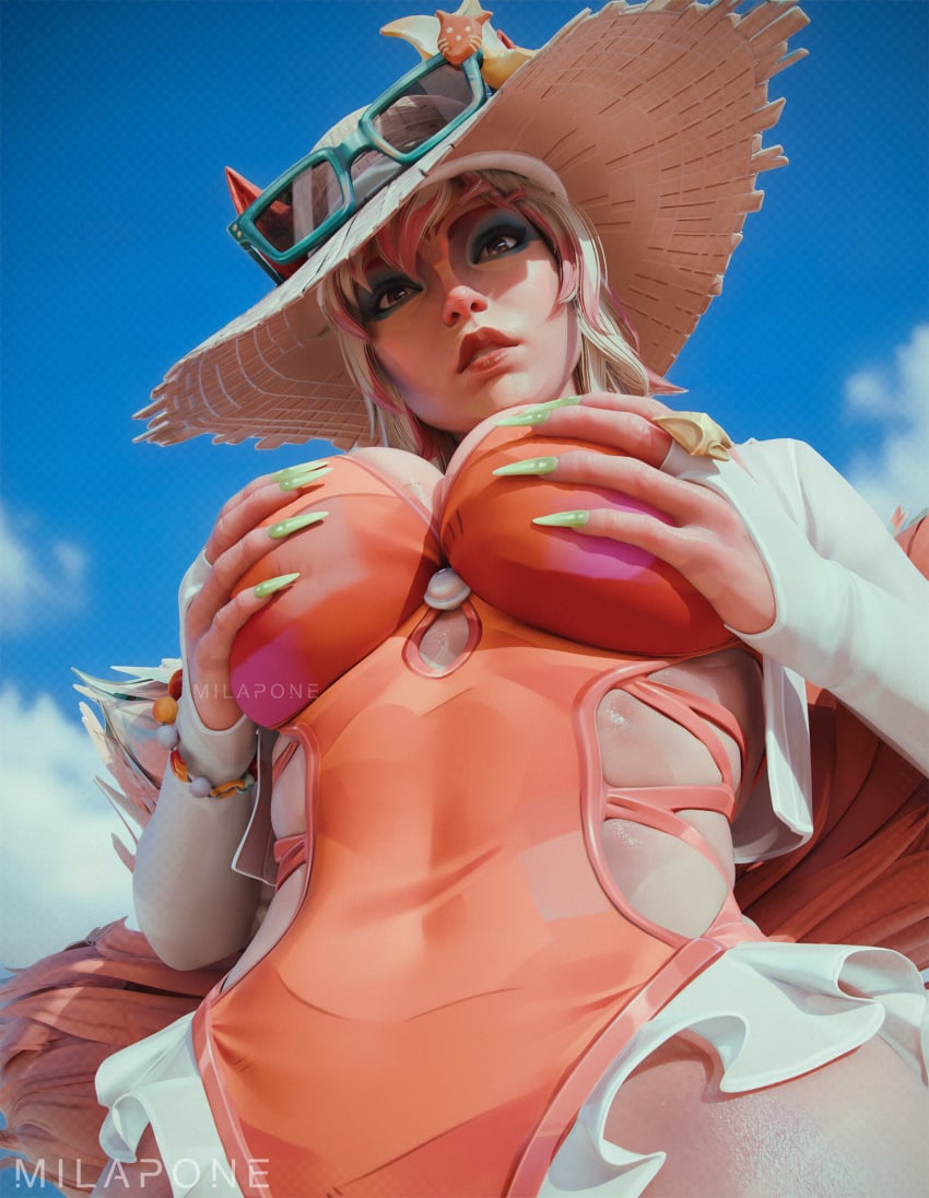 Ami Han & White Fox (Marvel) Rule 34 – Clothed