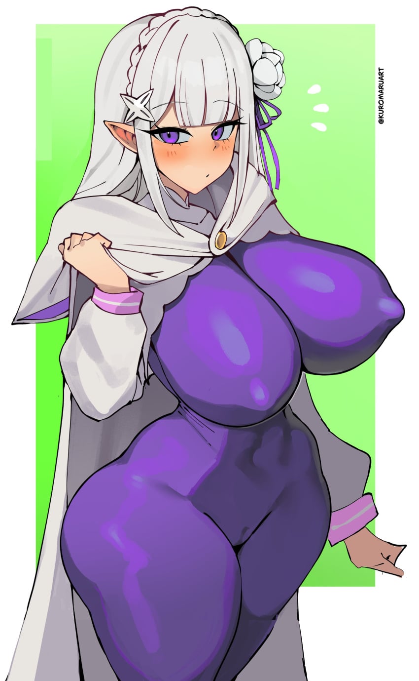 Emilia Re:zero Kara Hajimeru Isekai Seikatsu Rule 34 – Clock Pic