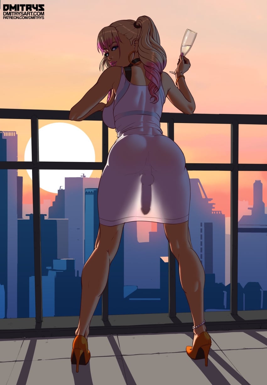 Peach (Original) Rule 34 – Ass In Dress