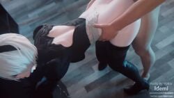 Yorha 2b (Nier) Rule 34 Video – Aroused