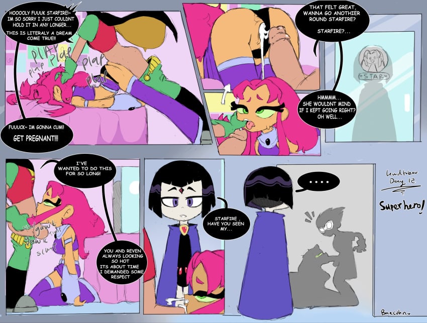 Dick Grayson & Koriand'r (Cartoon Network) Rule 34