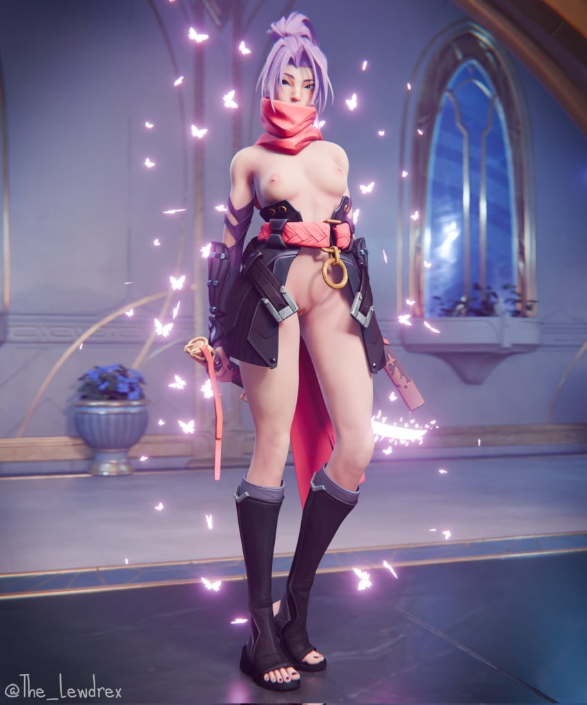 Psylocke & Psylocke (Marvel) Rule 34 – Areola