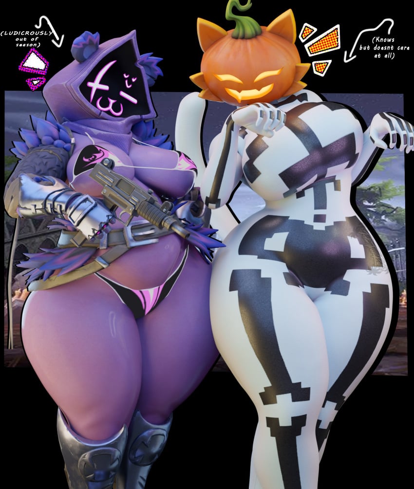 Raven Team Leader & Spice (Epic Games) Rule 34