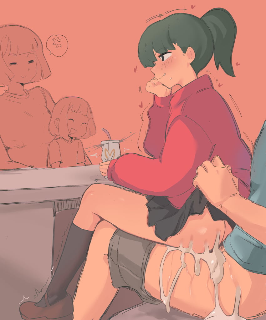 Dad & Daughter (Mcdonald's) Rule 34 – Adult And Teenager