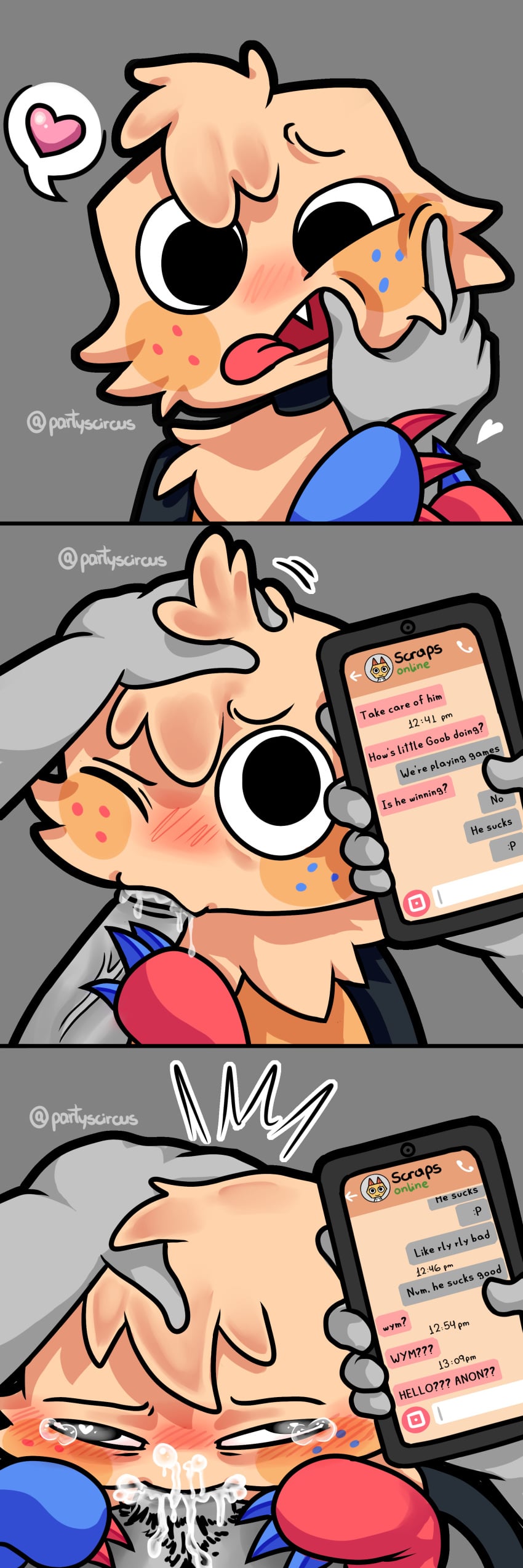 Anon & Anonymous Male (Dandy's World) Rule 34