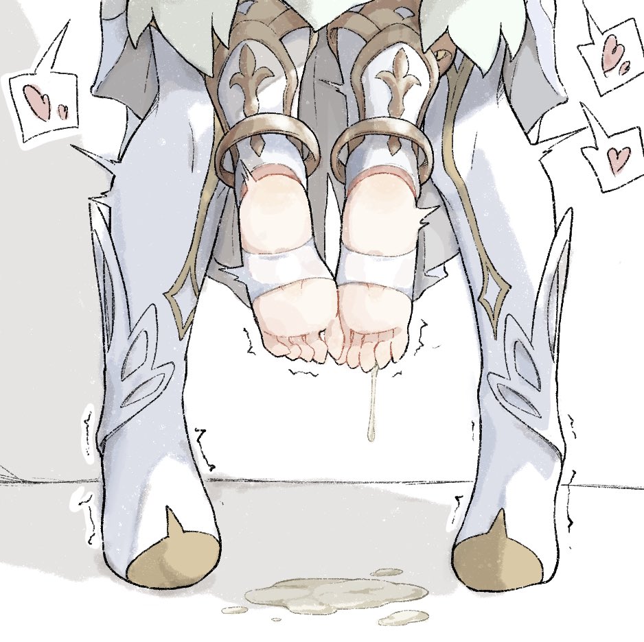 Lumine & Nahida (Genshin Impact) Rule 34 – Barefoot