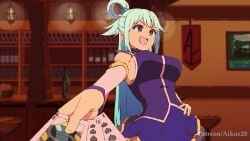 Aqua & Satou Kazuma (Kono Subarashii Sekai Ni Shukufuku Wo!) Rule 34…