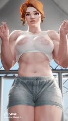 Brigitte & Brigitte Lindholm (Blizzard Entertainment) Rule 34 Video