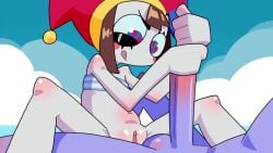 Pomni The Amazing Digital Circus Rule 34 – Handjob Animation #3