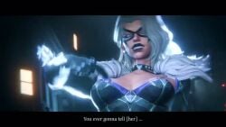 Black Cat & Black Cat (Marvel) Rule 34 Video – Blowjob