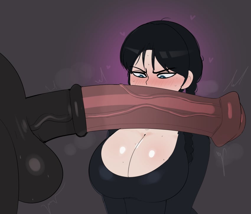 Wednesday Addams The Addams Family Rule 34 – Big Dick & Equid Pic