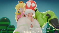 Piranha Plant & Princess Peach (Mario) Rule 34 Video
