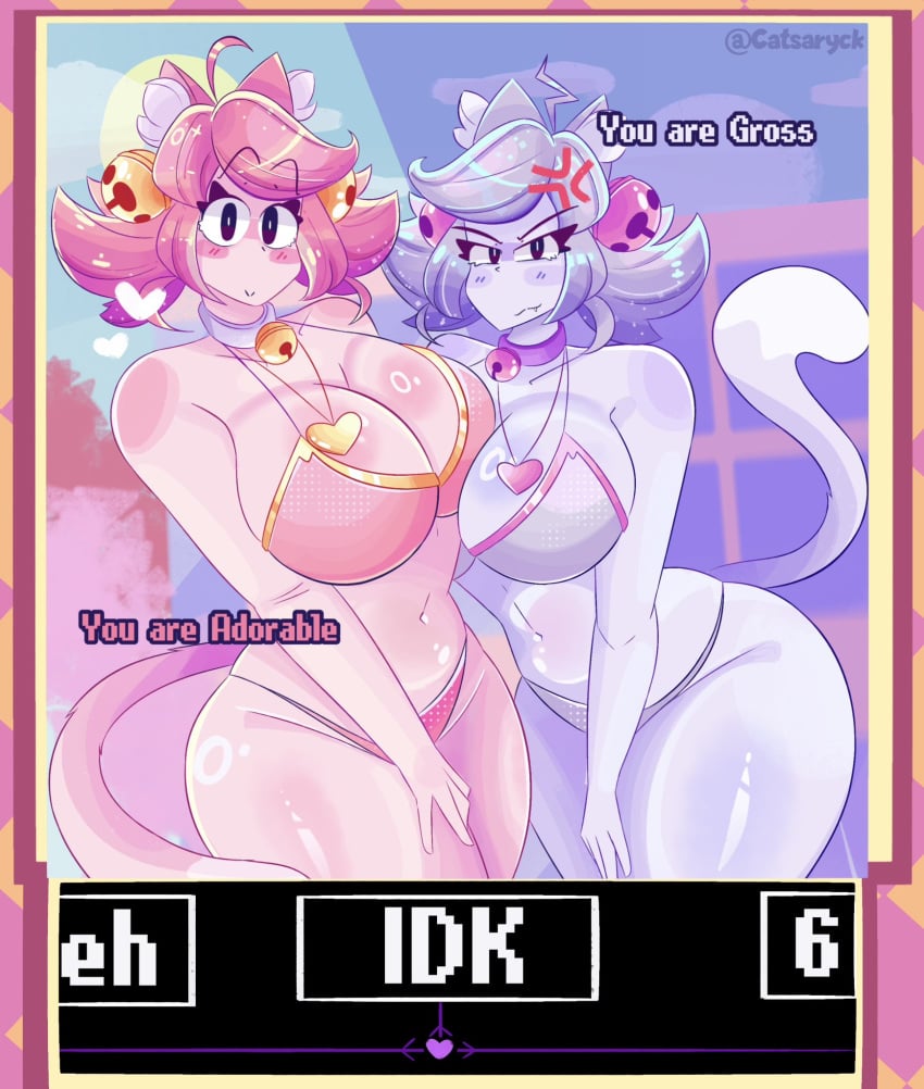 Mad Dummy & Mad Mew Mew (Deltarune) Rule 34 – Cat Ears