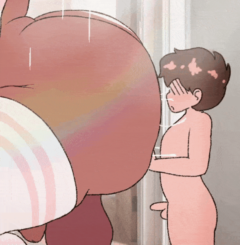 Ass Brown Hair Rule 34 GIF