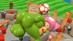 Piranha Plant & Toadette (Mario) Rule 34 Video