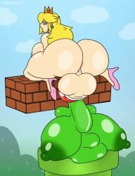Princess Peach Mario Rule 34 – Blowjob & Trees Hentai Animation