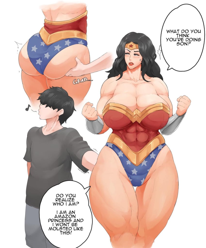 Diana Prince & Wonder Woman (Dc) Rule 34 – Abs