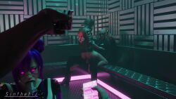 Rita Wheeler & V (Cyberpunk 2077) Rule 34 Video