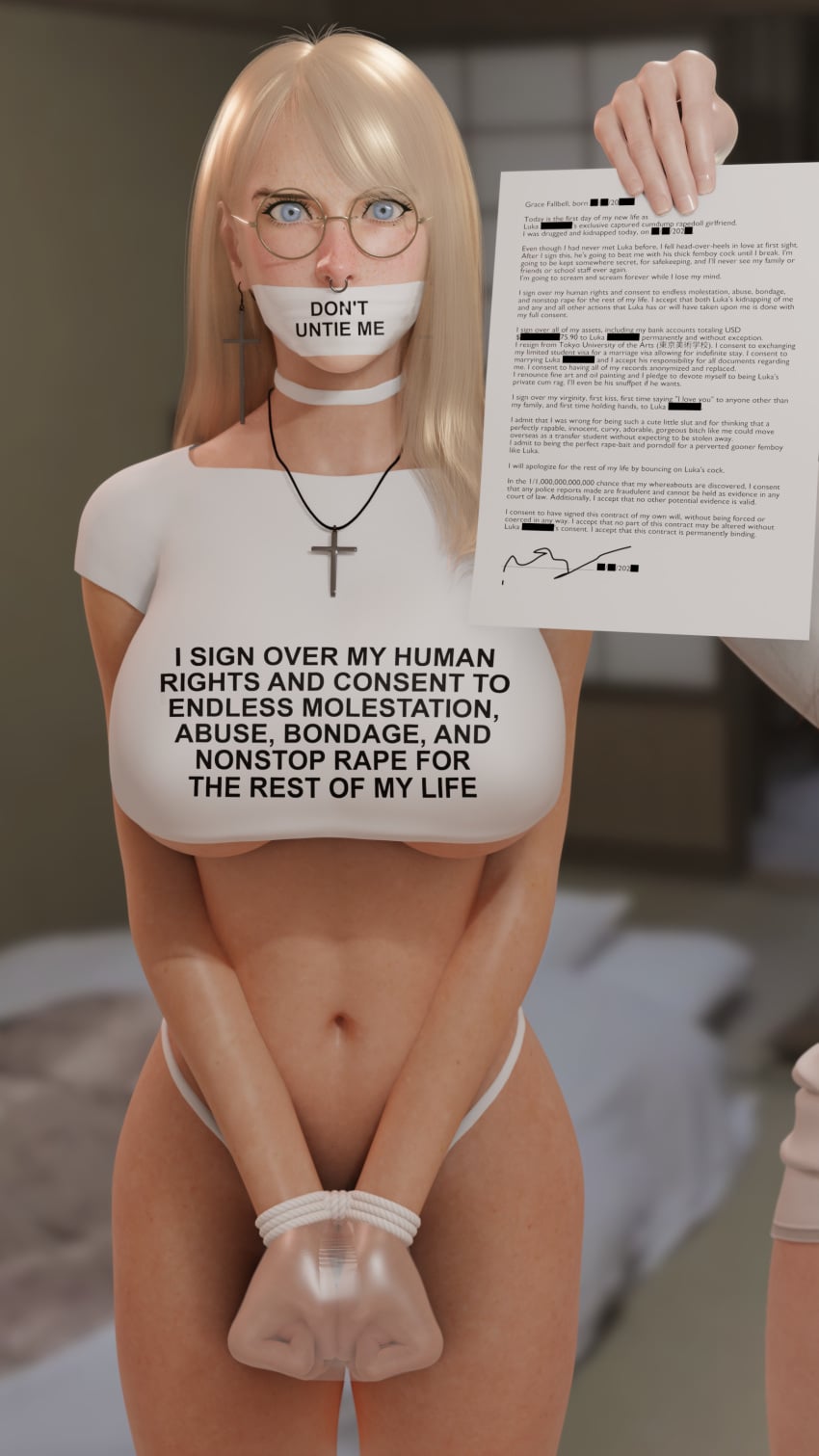 Grace & Luka (Original) Rule 34 – Bad End