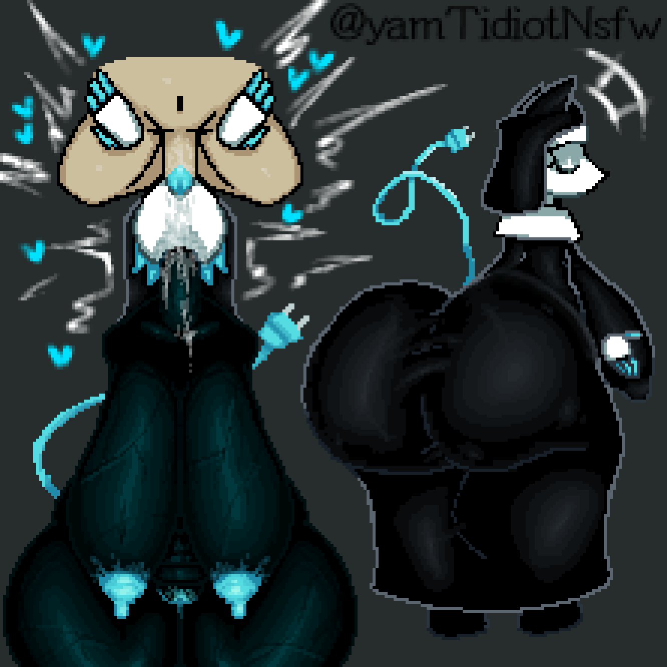 Tasque Manager & Tasque Manager (Deltarune) Rule 34