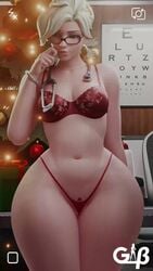 Angela Ziegler & Mercy (Blizzard Entertainment) Rule 34 Video