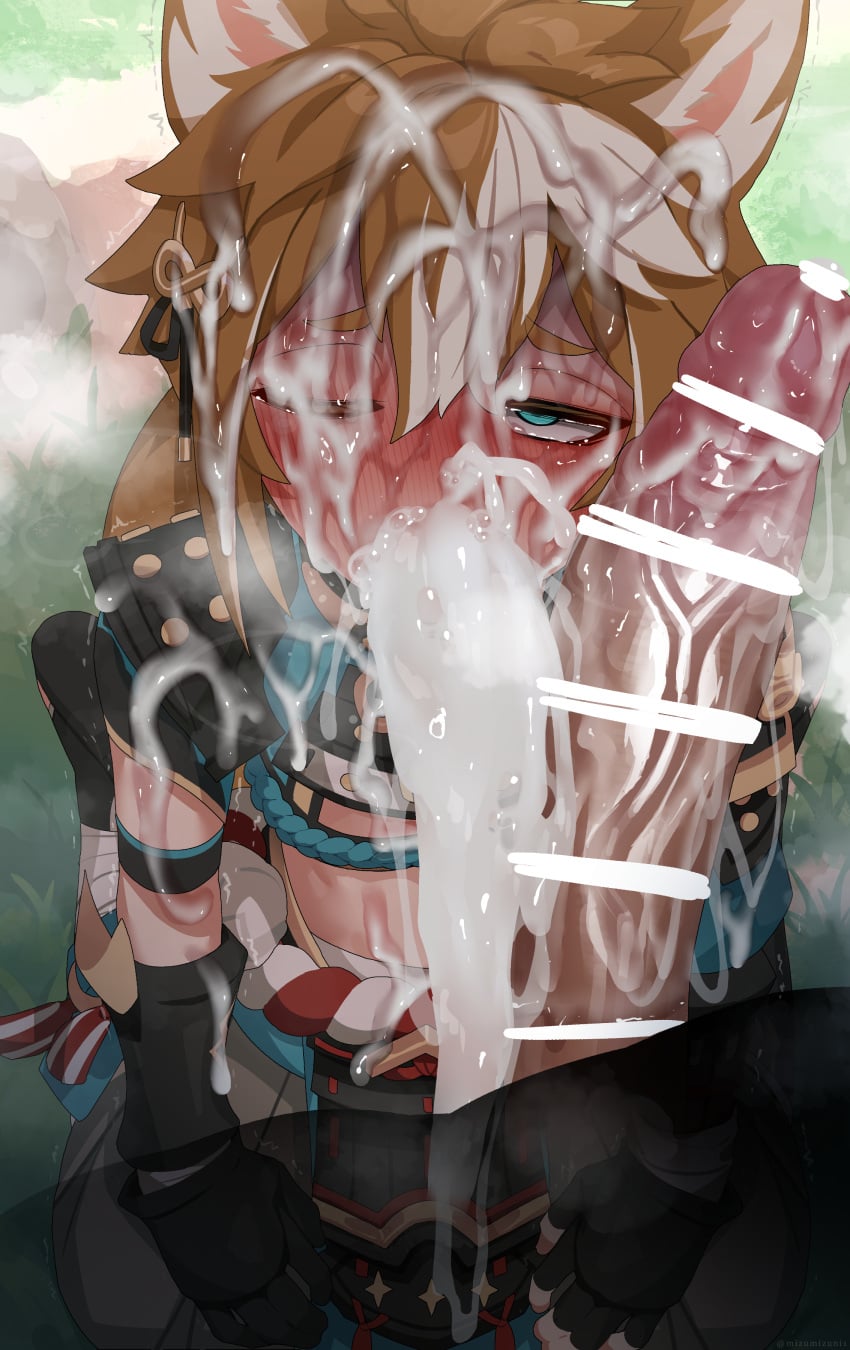 Gorou (Genshin Impact) Rule 34 – After Deepthroat