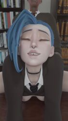 Arcane Ekko & Arcane Jinx Rule 34 Video – Ahe Gao