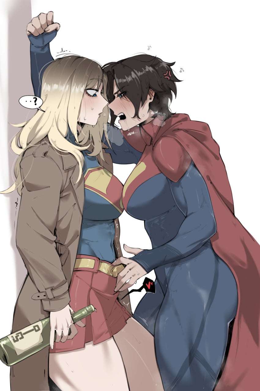 Kara Zor-el & Milly Alcock (Dc) Rule 34 – Against Wall