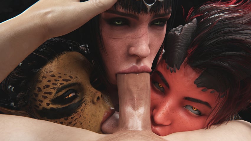 Gith & Githyanki (Baldur's Gate) Rule 34 – Balls