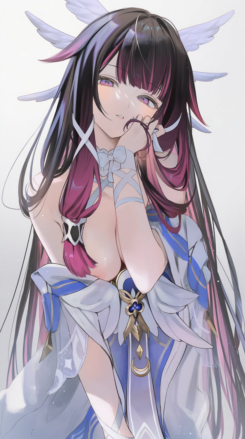 Columbina (Genshin Impact) Rule 34 – Bare Shoulders