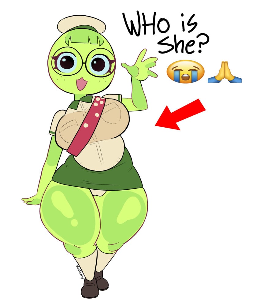 Peak-chan & Scout Rule 34 – Big Breasts