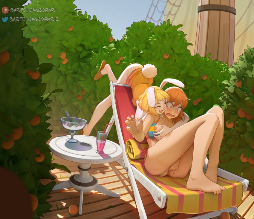 Carrot & Nami (One Piece) Rule 34 – Animal Ears