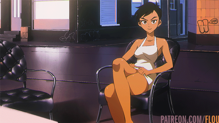 Lois Lane & Lois Lane (Basic Instinct) Rule 34 GIF