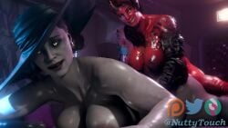 Alcina Dimitrescu & Karlach (Baldur's Gate) Rule 34 Video