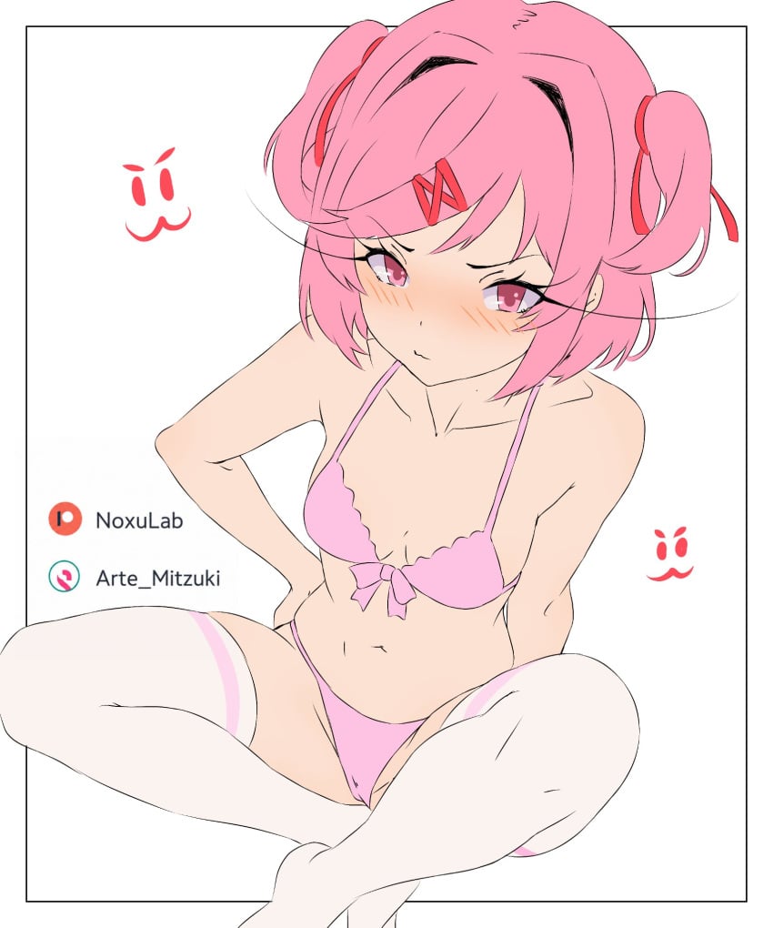 Natsuki (Ddlc) Rule 34 – Blush