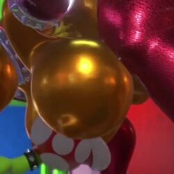 Bob-omb & Bob-ombette (Mario) Rule 34 Video – Against Wall